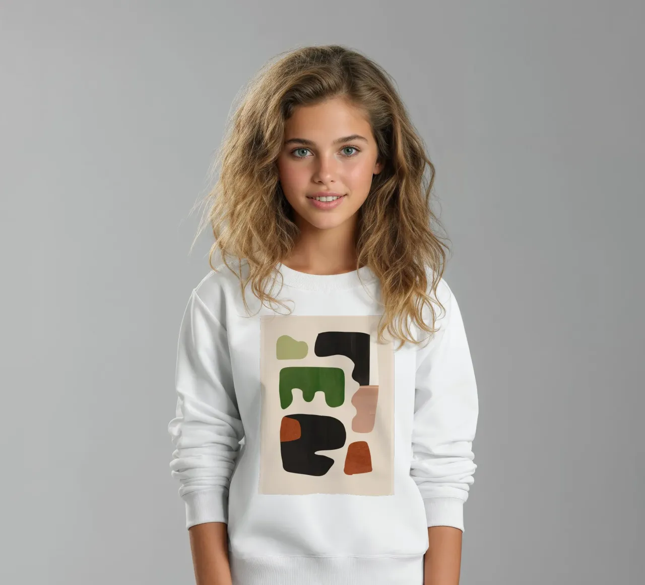 Forme astratte moderne e minimali 27 felpa bambino da ThingDesign