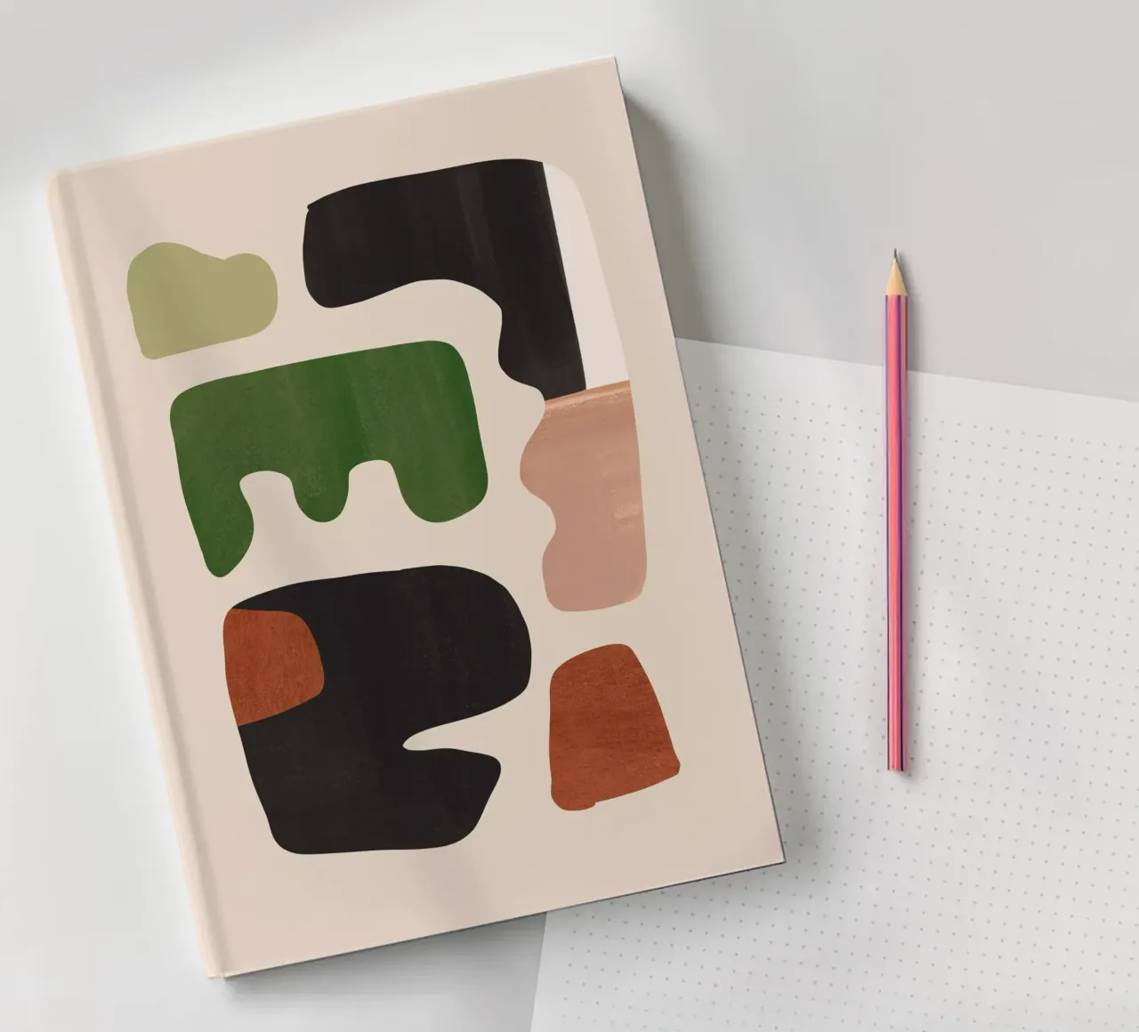 Formes modernes abstraites et minimales 27 carnet de notes de ThingDesign