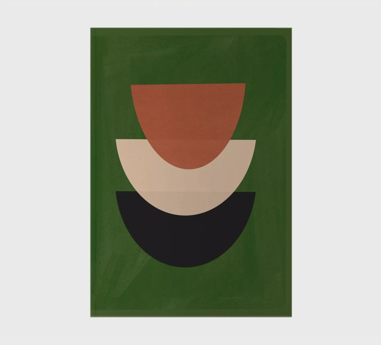 Modern Abstract Minimal Shapes 29 notebook by ThingDesign
