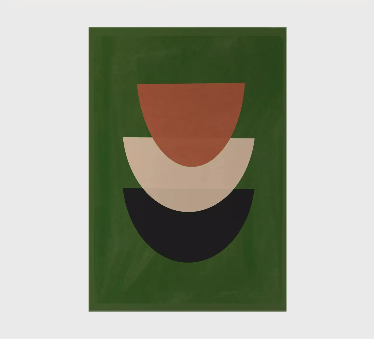 Moderne abstrakte minimale Formen 29 Notizbuch von ThingDesign