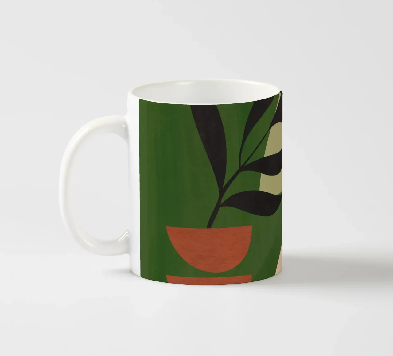 Forme astratte moderne e minimali 30 tazza in ceramica da ThingDesign