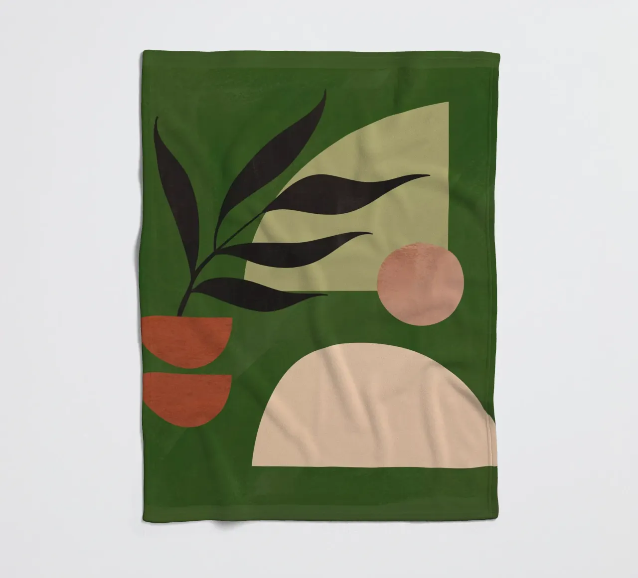 Forme astratte moderne e minimali 30 coperta in pile da ThingDesign