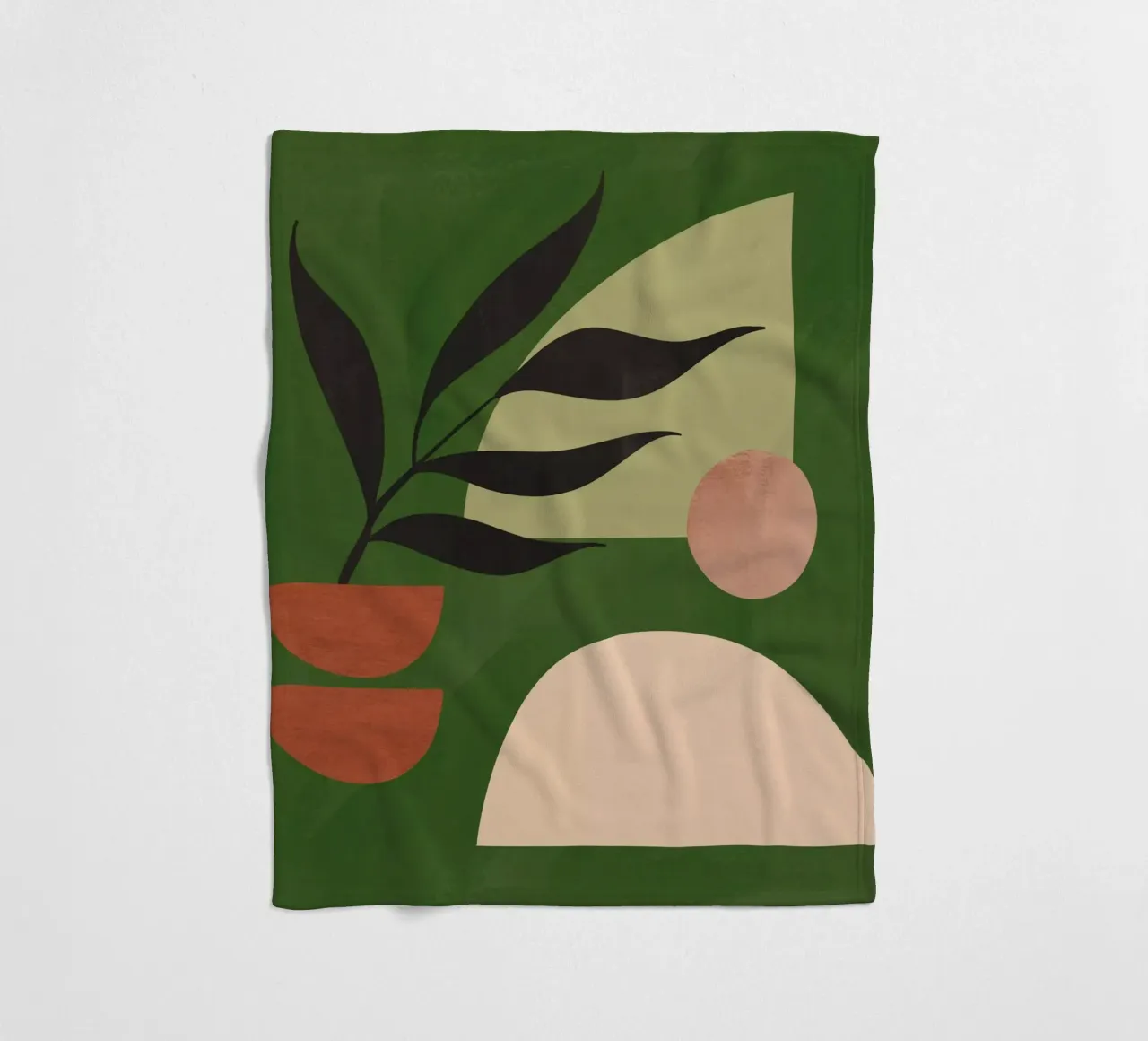 Forme astratte moderne e minimali 30 coperta in pile da ThingDesign