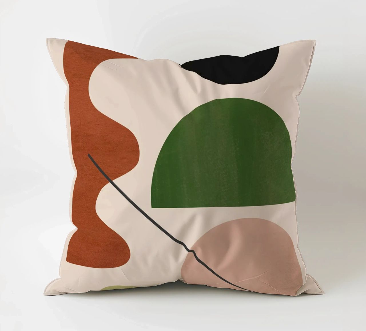 Modern Abstract Minimal Shapes 31 decorative cushion by ThingDesign