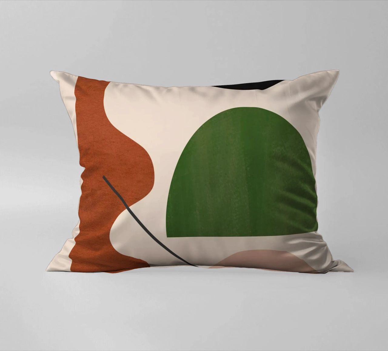 Modern Abstract Minimal Shapes 31 decorative cushion by ThingDesign