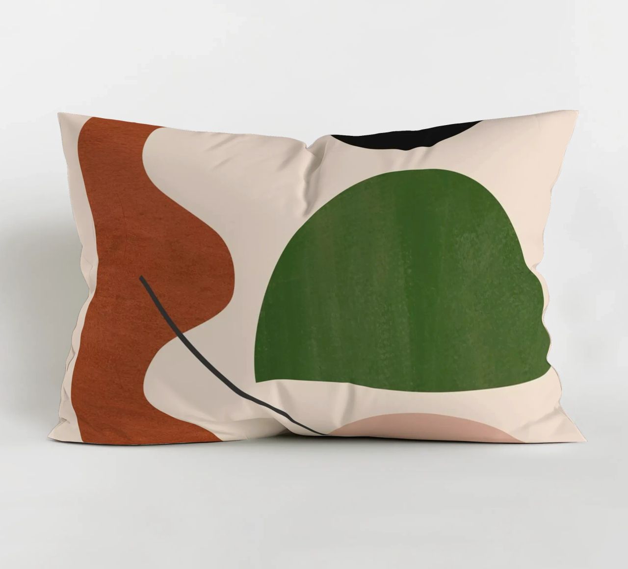 Modern Abstract Minimal Shapes 31 decorative cushion by ThingDesign