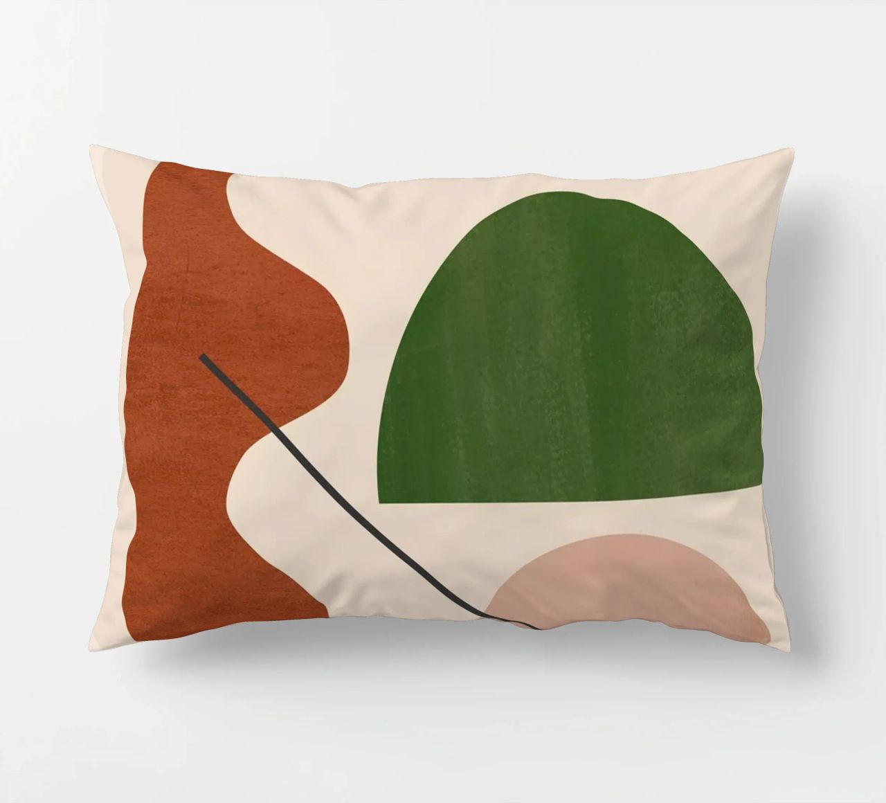Modern Abstract Minimal Shapes 31 decorative cushion by ThingDesign