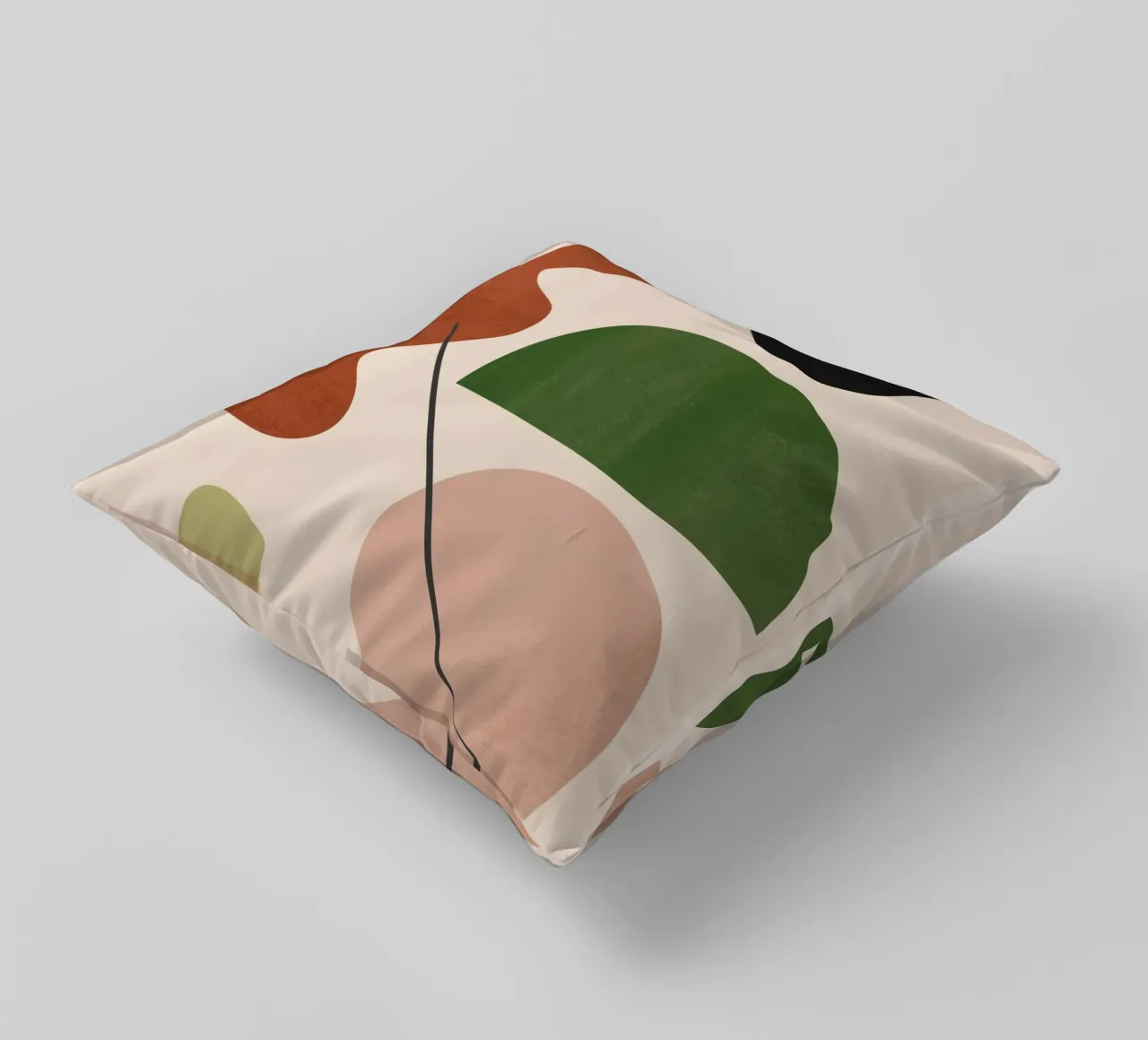 Forme astratte moderne e minimali 31 cuscino da ThingDesign