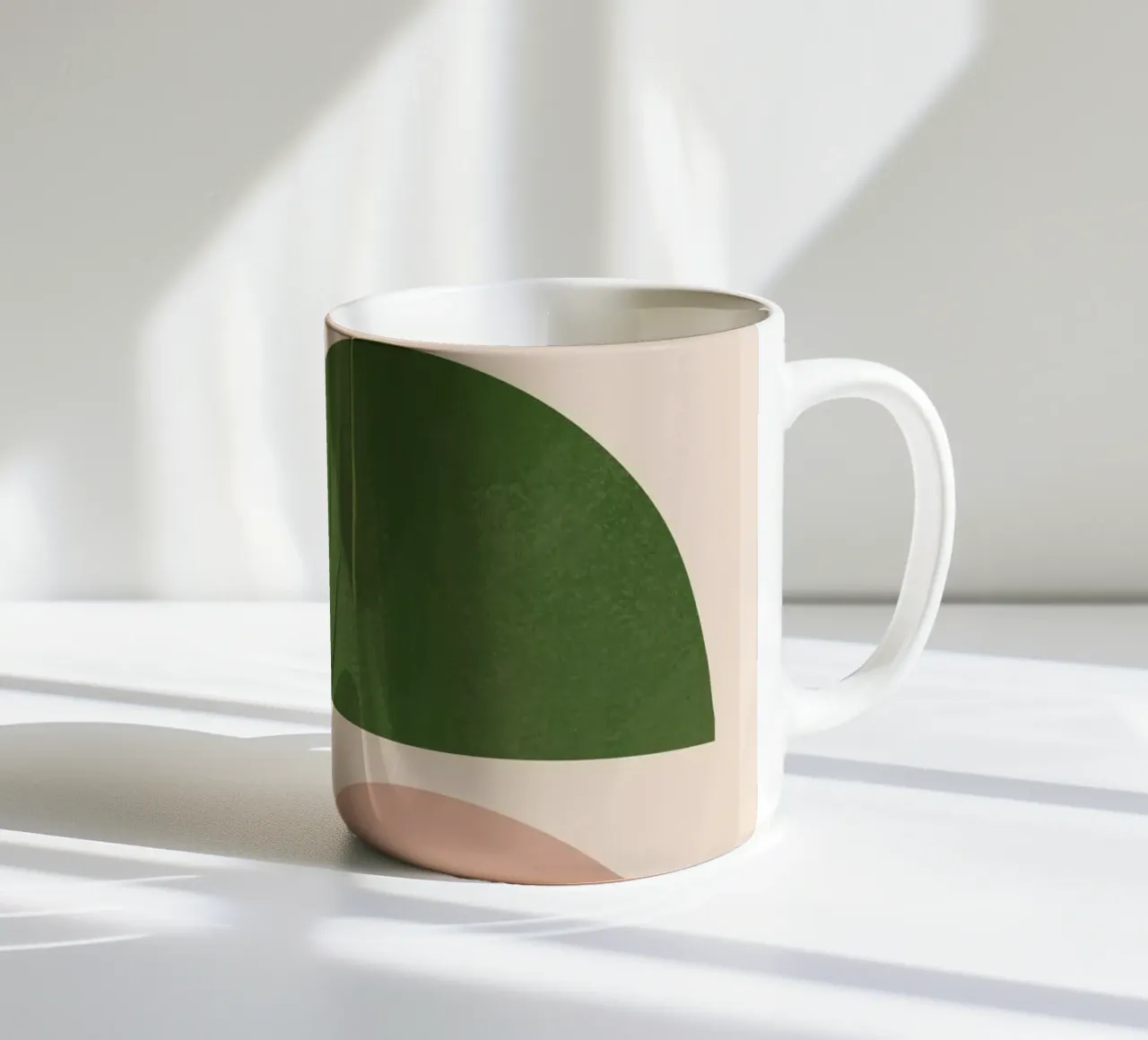 Formes modernes abstraites et minimales 31 mug en céramique de ThingDesign