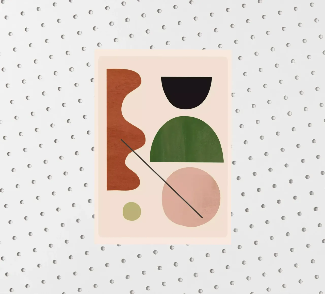 Forme astratte moderne e minimali 31 adesivo da ThingDesign