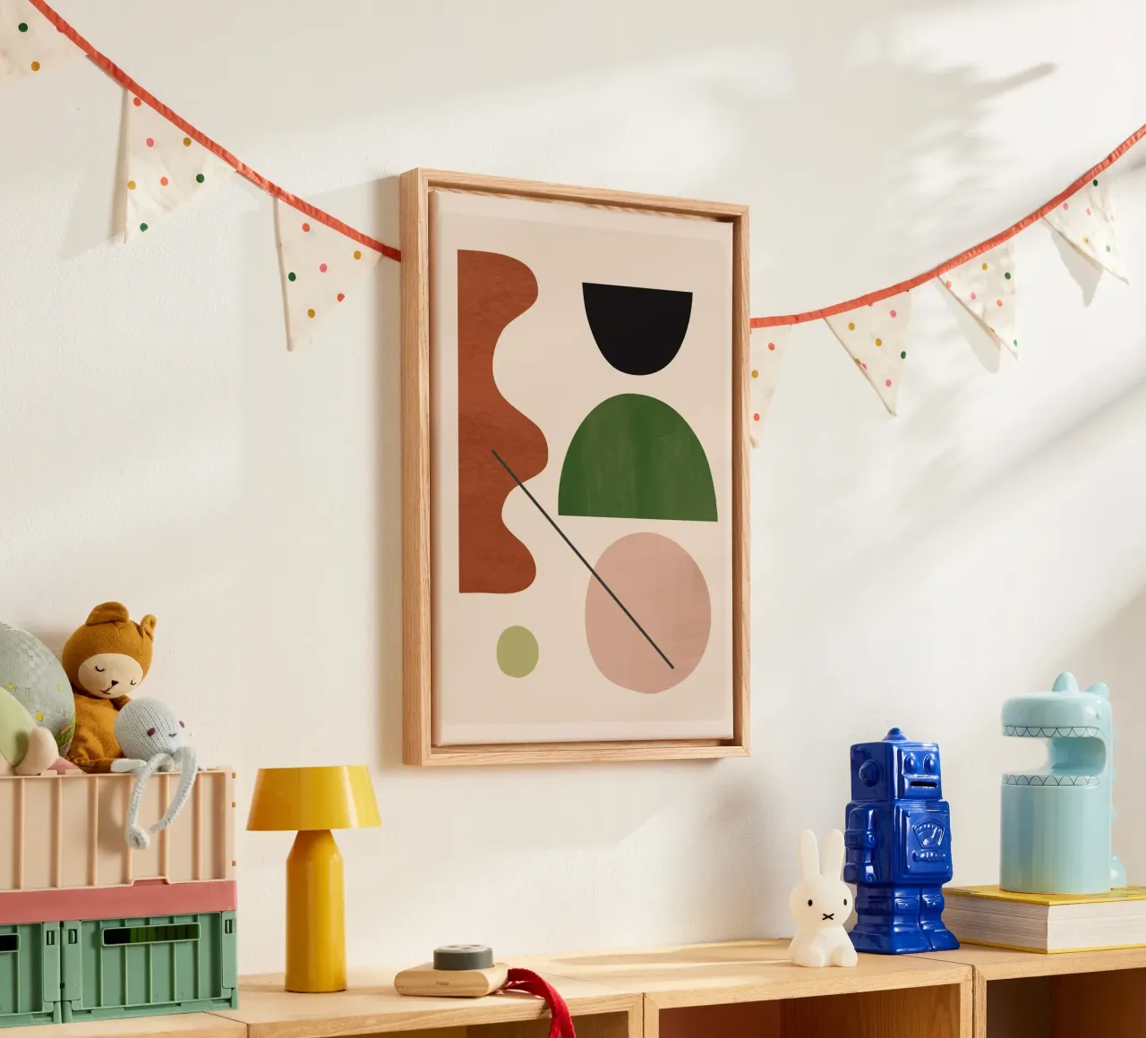 Formes modernes abstraites et minimales 31 toile de ThingDesign