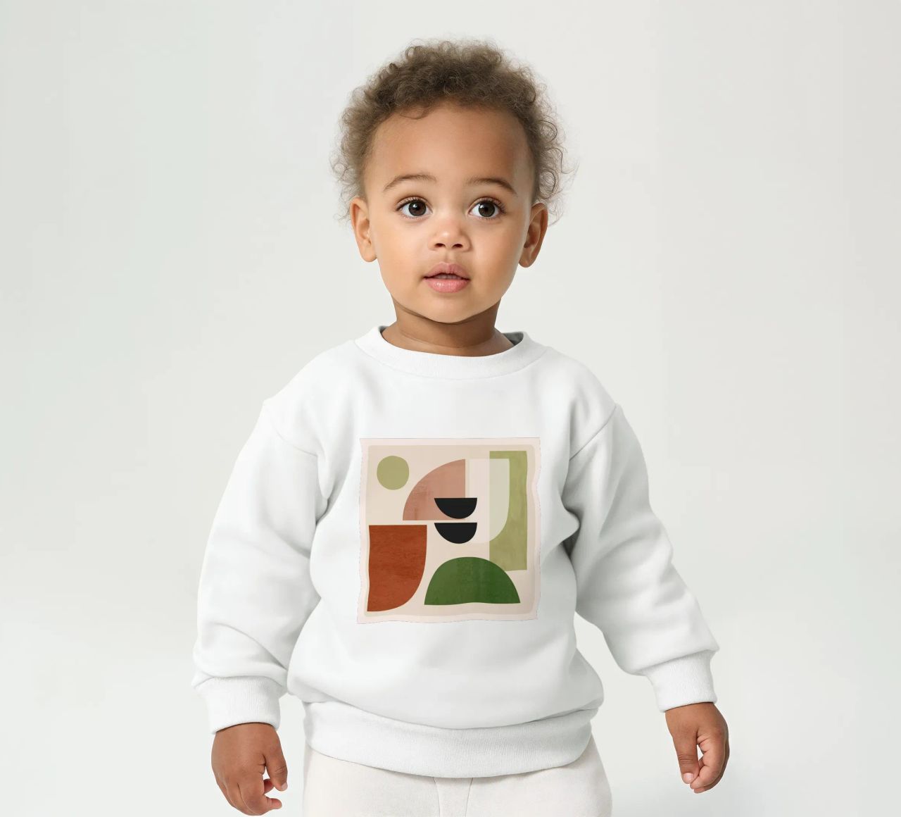 Formas modernas, abstractas y mínimas 32 sudadera de bebé de ThingDesign