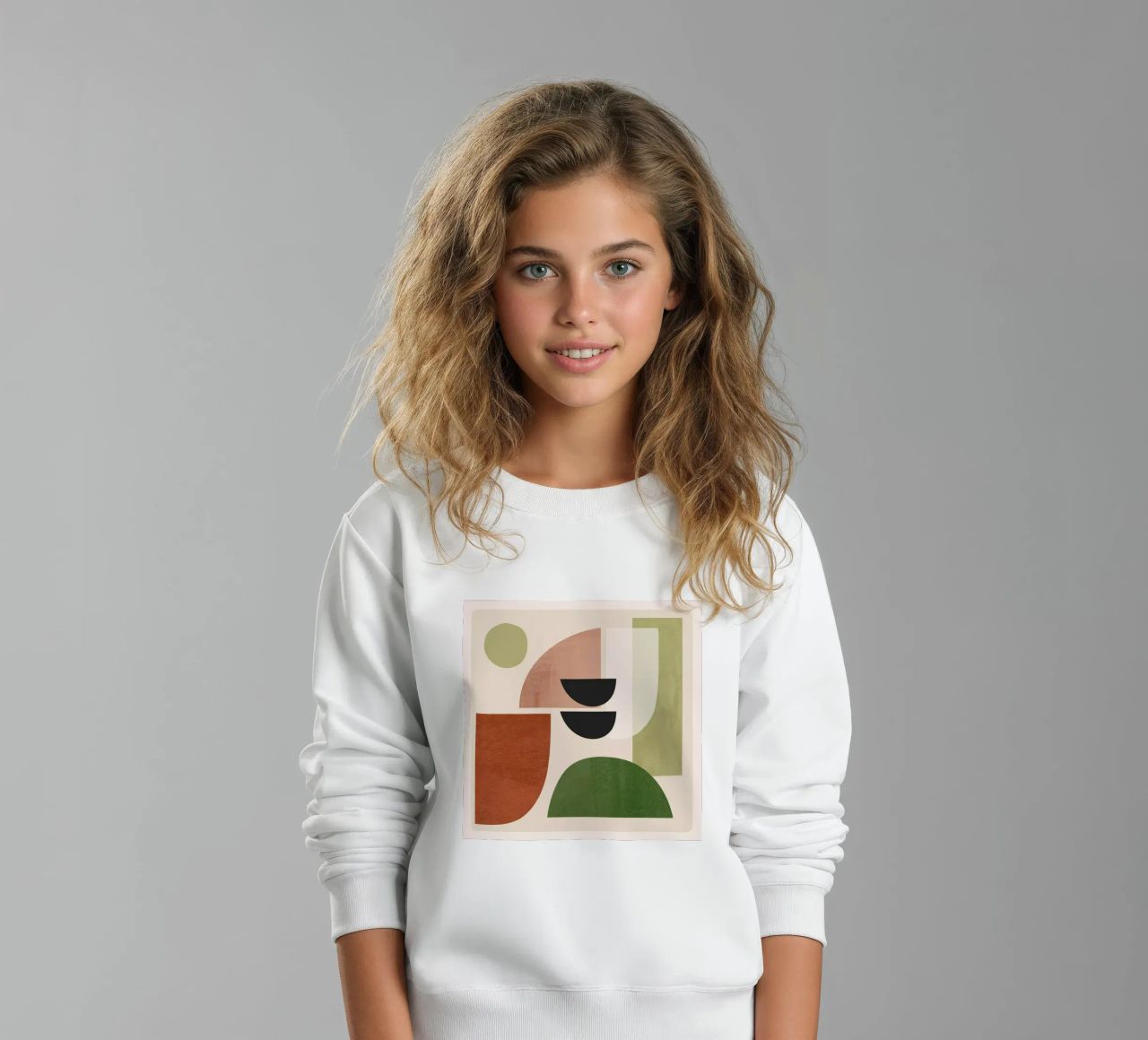 Formas modernas, abstractas y mínimas 32 sudadera para niño de ThingDesign