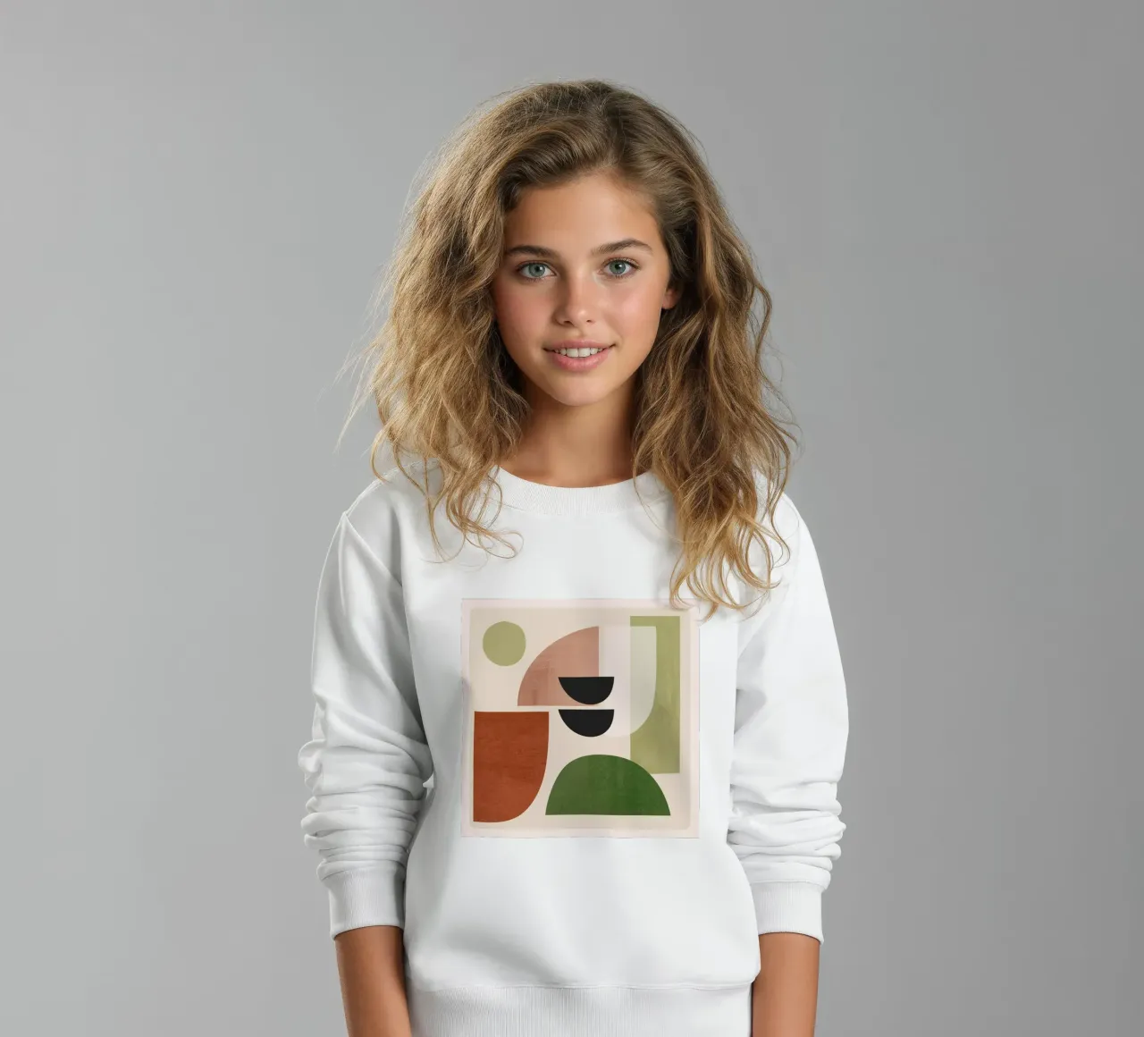 Forme astratte moderne e minimali 32 felpa bambino da ThingDesign