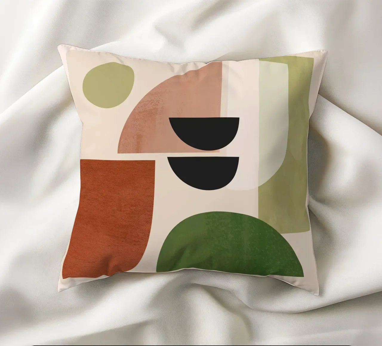 Modern Abstract Minimal Shapes 32 decorative cushion by ThingDesign