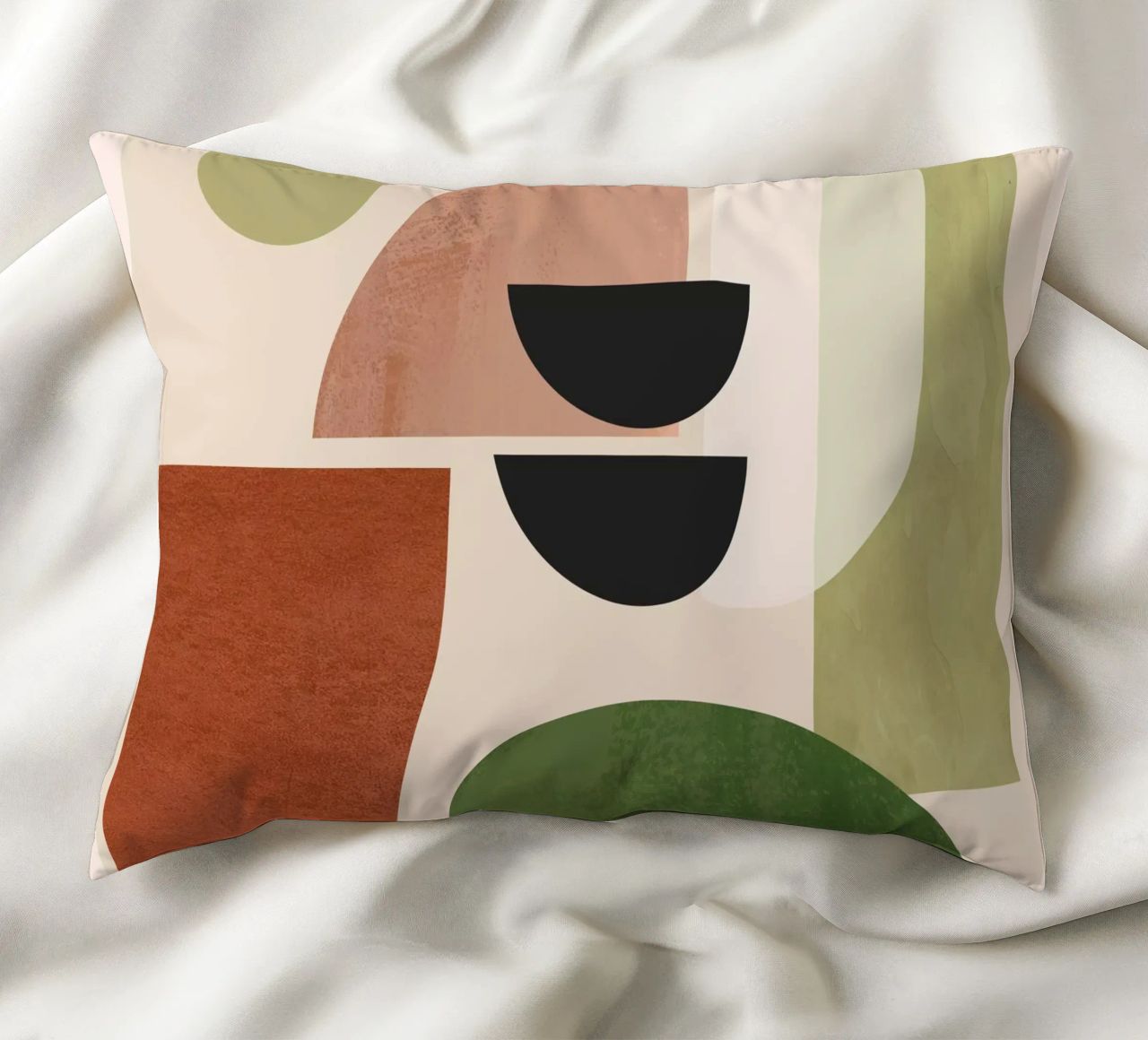 Modern Abstract Minimal Shapes 32 decorative cushion by ThingDesign