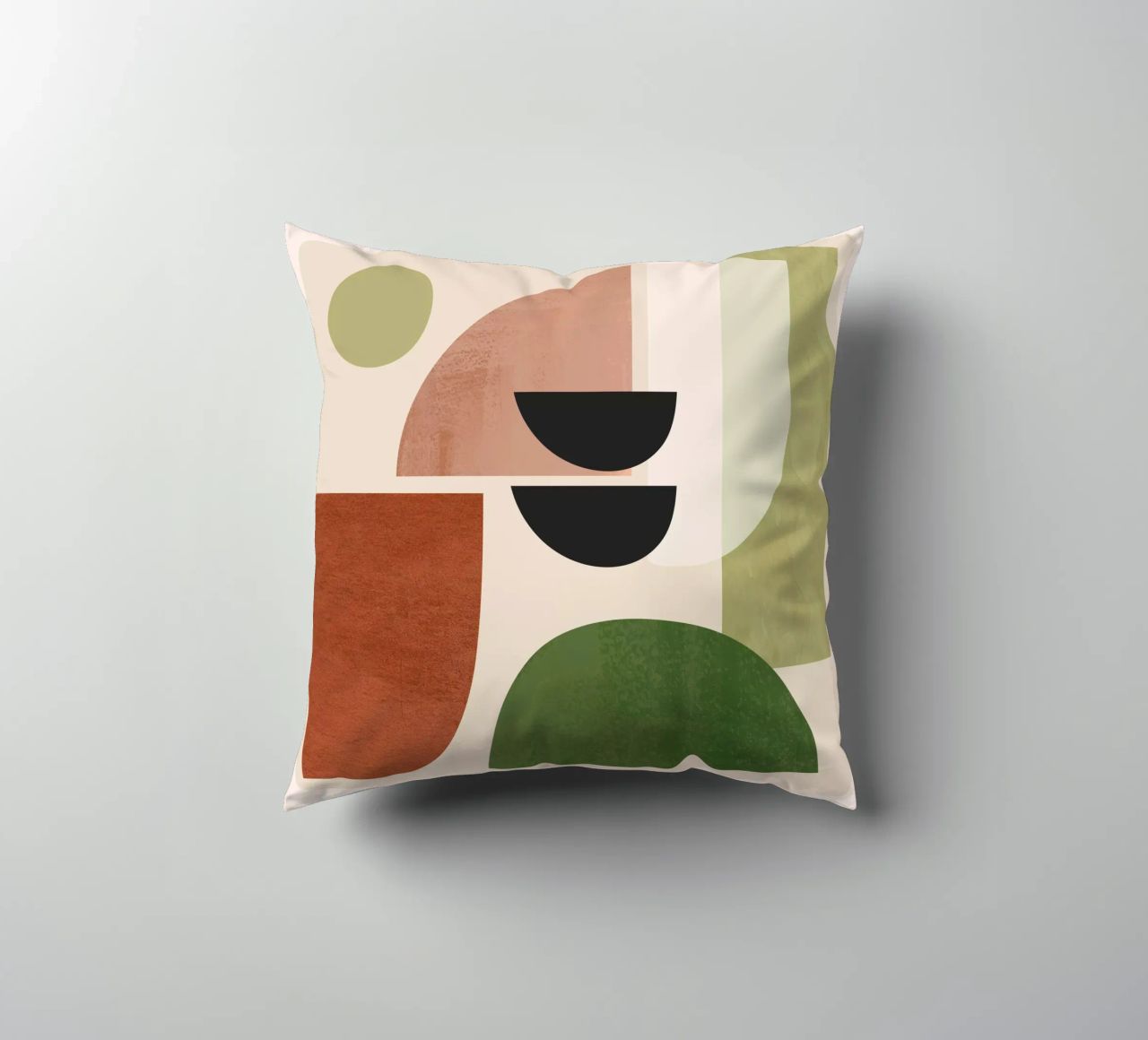 Modern Abstract Minimal Shapes 32 decorative cushion by ThingDesign
