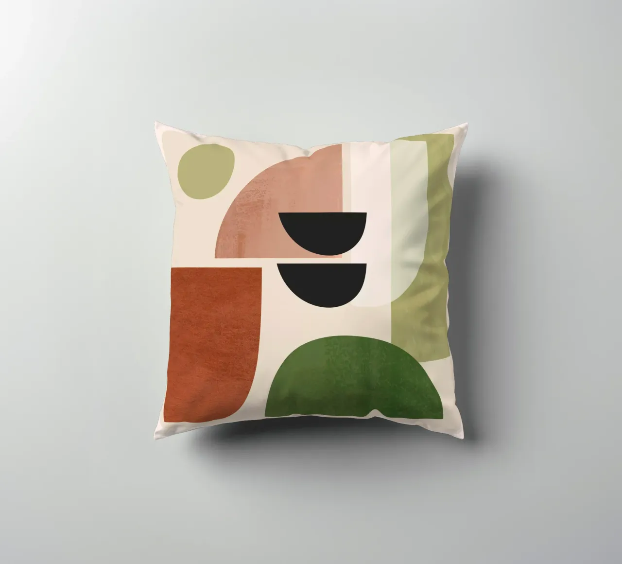Modern Abstract Minimal Shapes 32 decorative cushion by ThingDesign