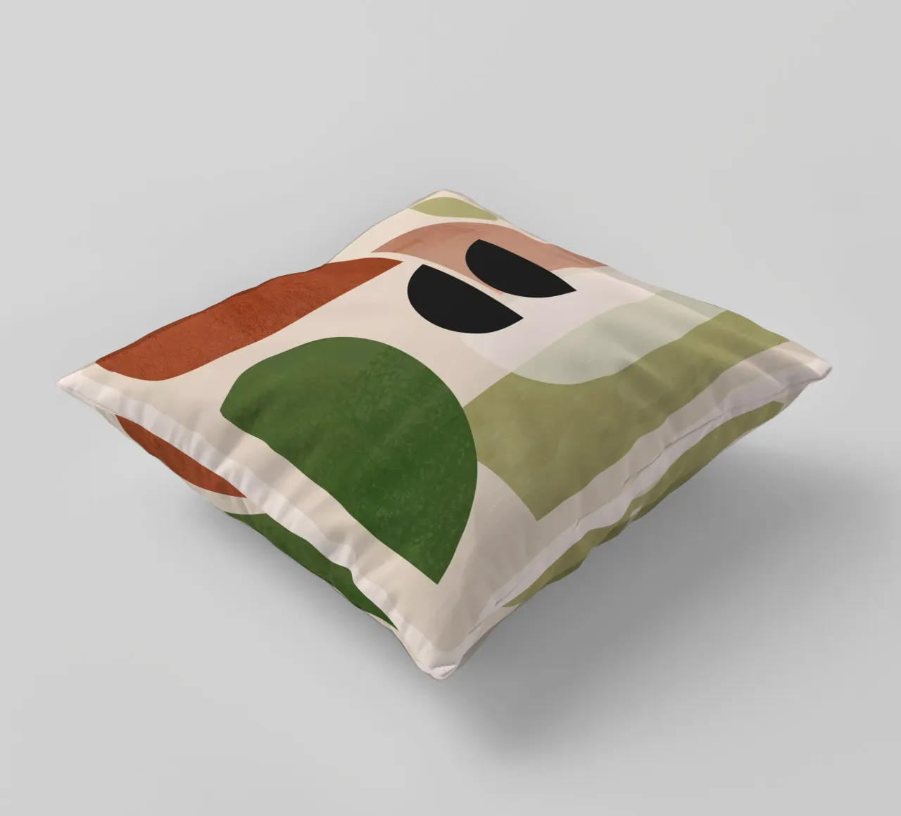 Modern Abstract Minimal Shapes 32 decorative cushion by ThingDesign