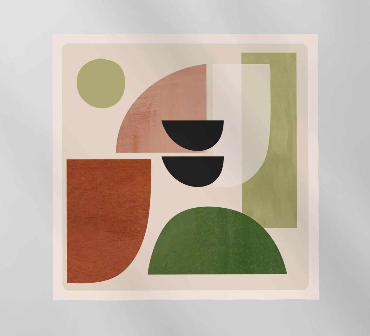 Formas modernas, abstractas y mínimas 32 lámina retroiluminada de ThingDesign