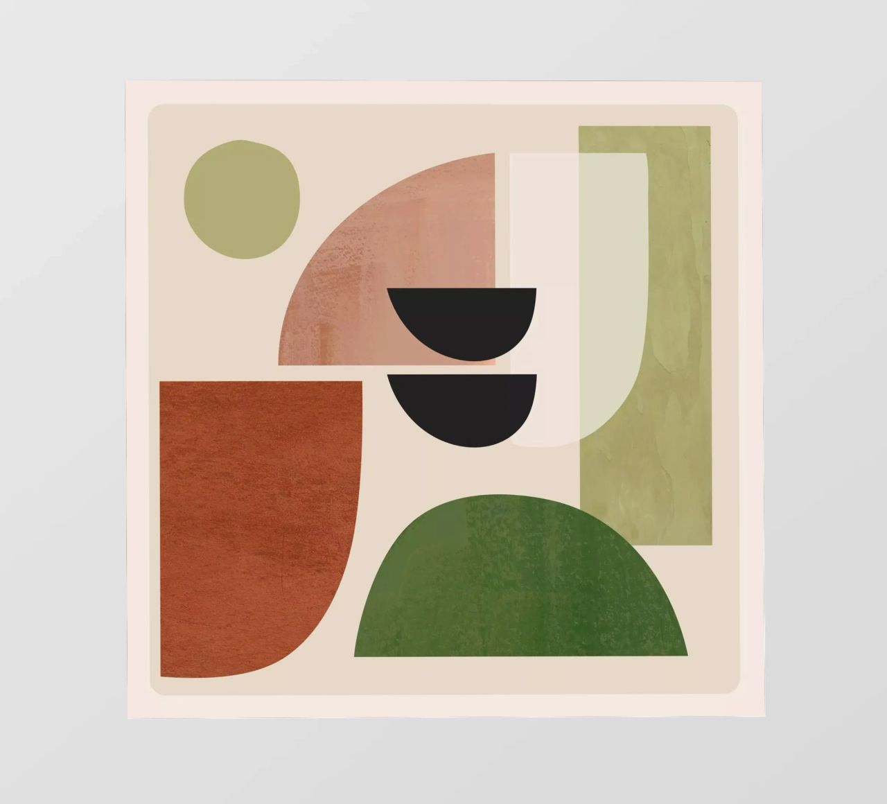 Formas modernas, abstractas y mínimas 32 lámina retroiluminada de ThingDesign