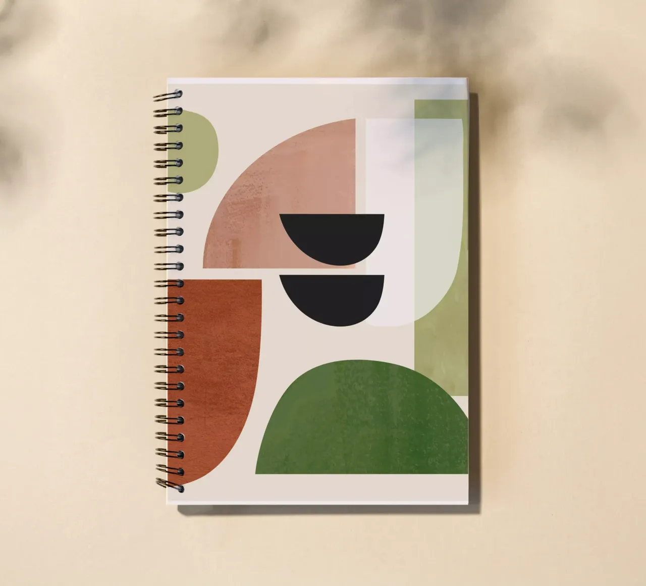 Moderne abstrakte minimale Formen 32 Ringbuch von ThingDesign
