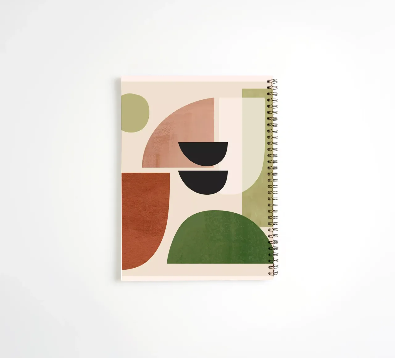 Moderne abstrakte minimale Formen 32 Ringbuch von ThingDesign