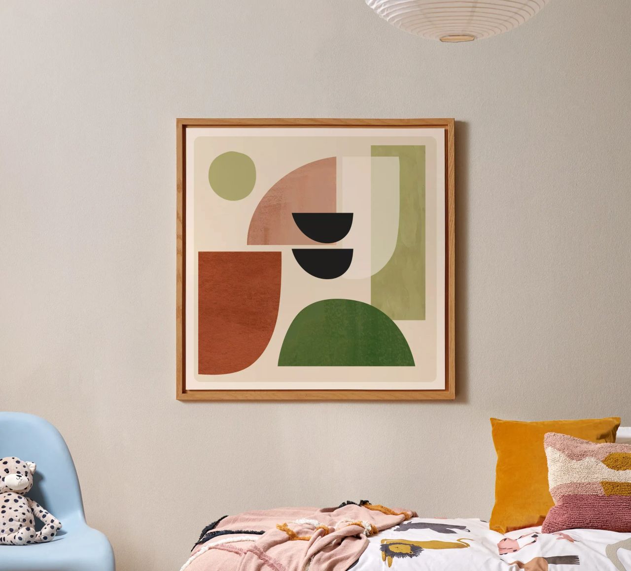 Modern Abstract Minimal Shapes 32 alu-dibond by ThingDesign
