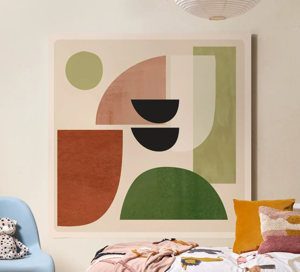 Formes modernes abstraites et minimales 32 toile de ThingDesign