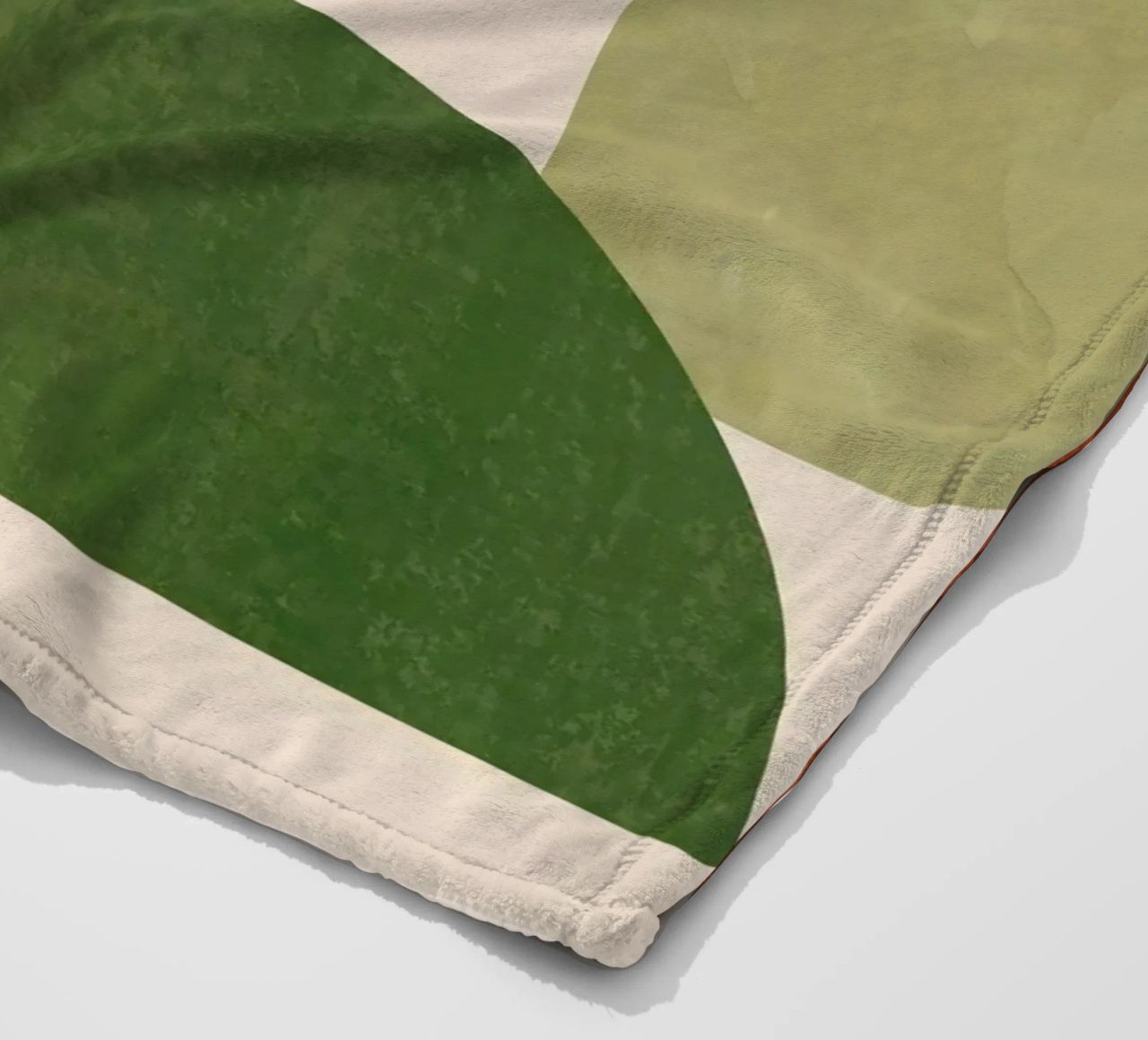 Modern Abstract Minimal Shapes 32 fleece blanket by ThingDesign