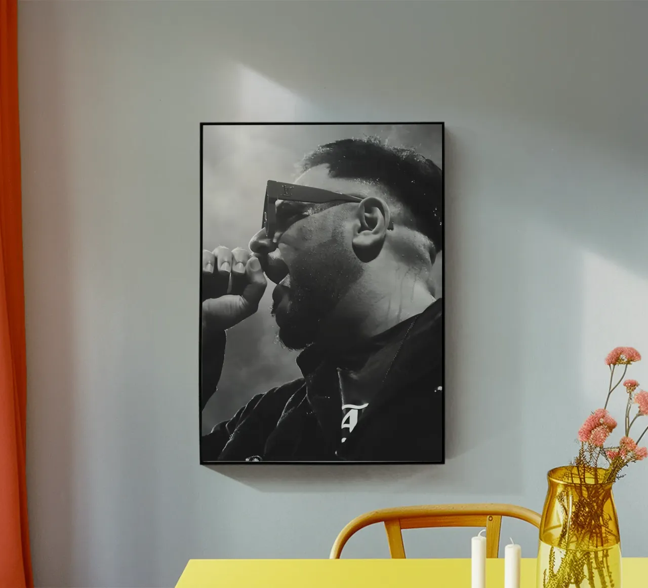 Badshah plexiglass da Digital Street art