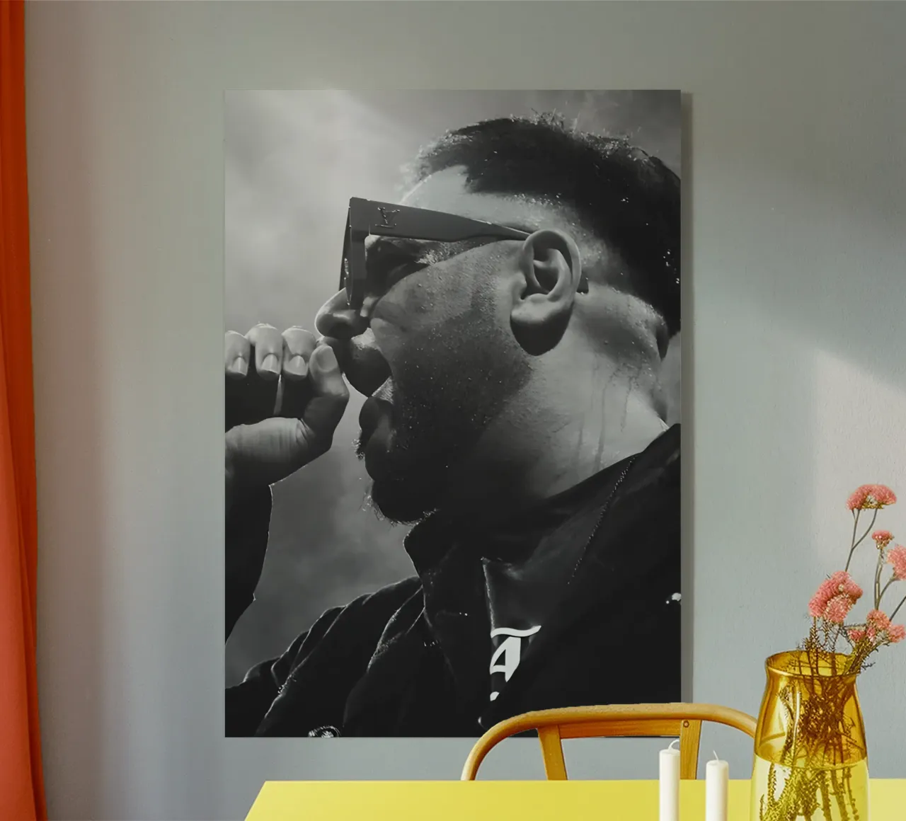 Badshah plexiglass da Digital Street art