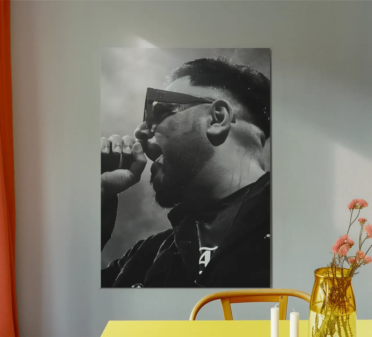 Badshah alluminio dibond da Digital Street art