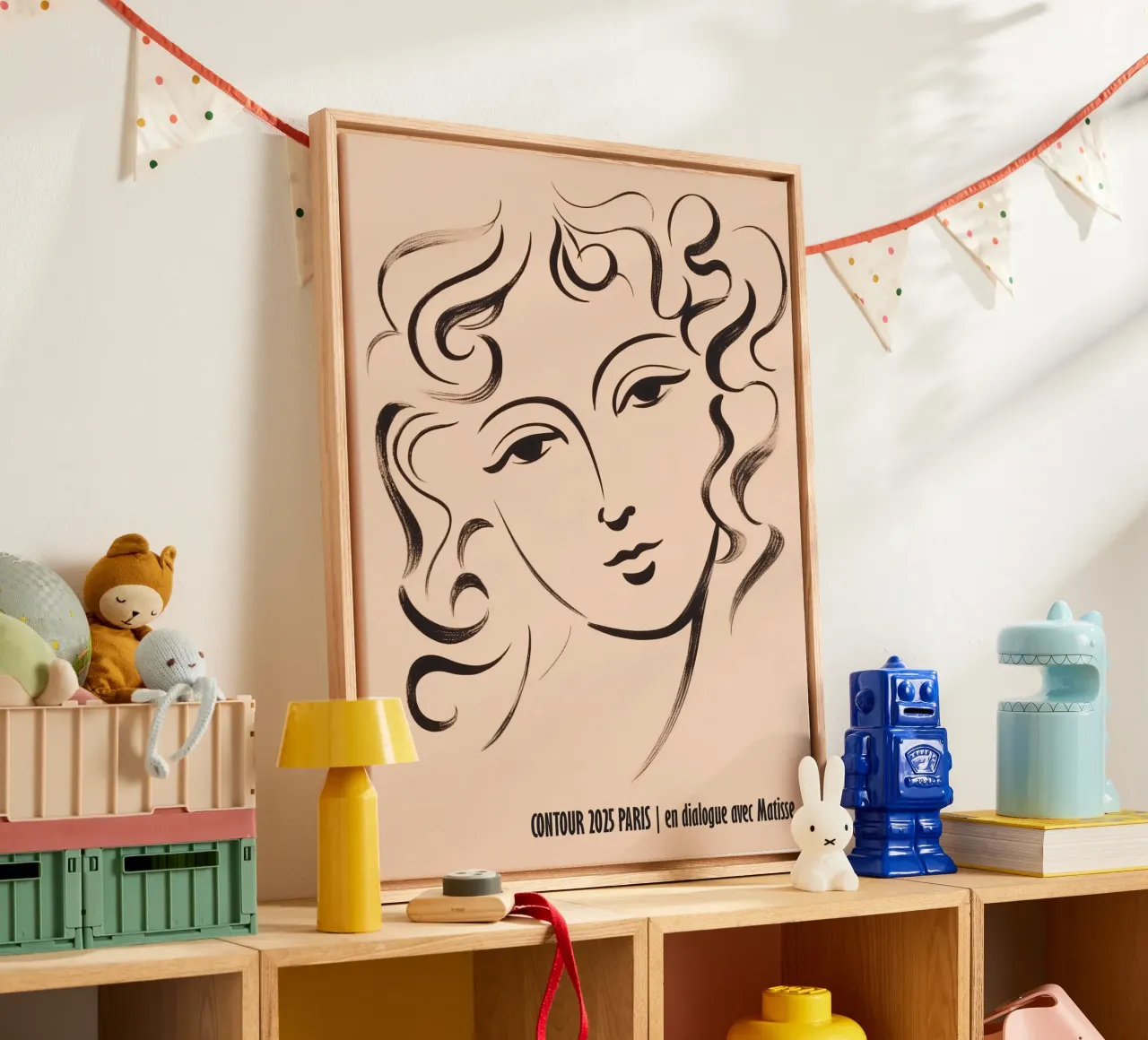 CONTOUR 2025 PARIS | en dialogue avec Matisse canvas by Autofocus