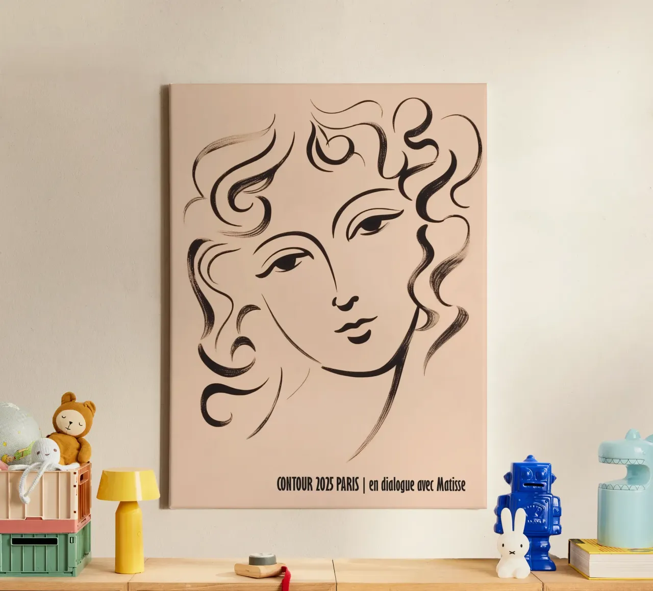 CONTOUR 2025 PARIS | en dialogue avec Matisse canvas by Autofocus