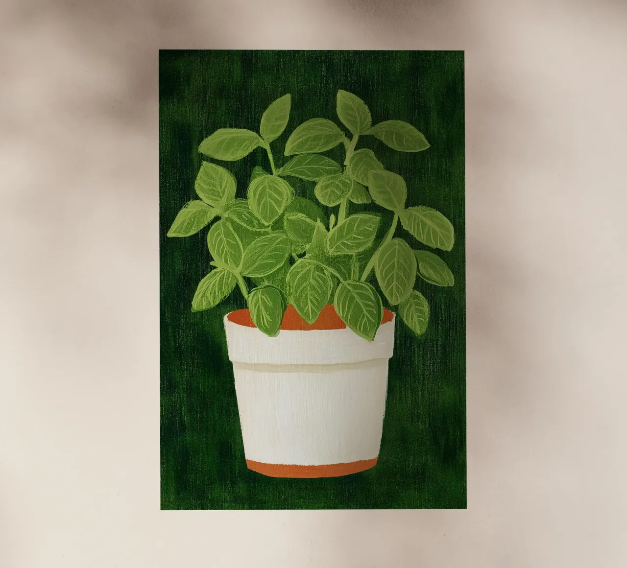 Basilico pellicola backlit da Curious Canvas