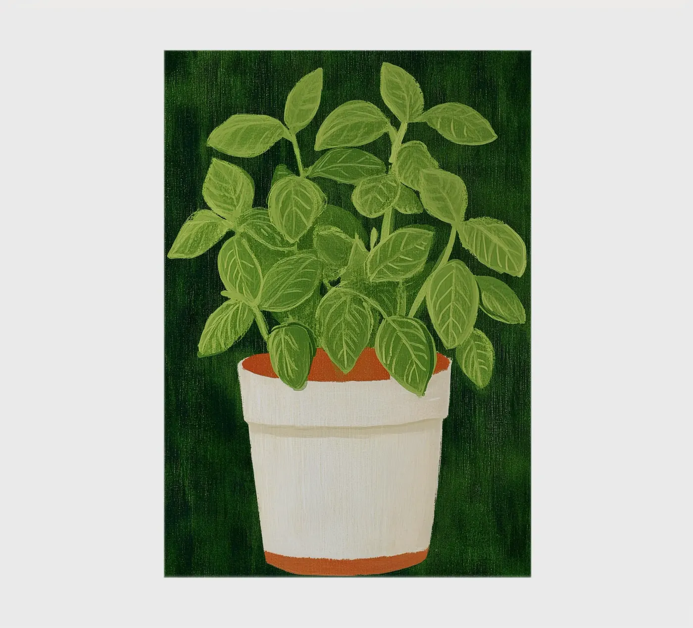 Basil notebook by Curious Canvas