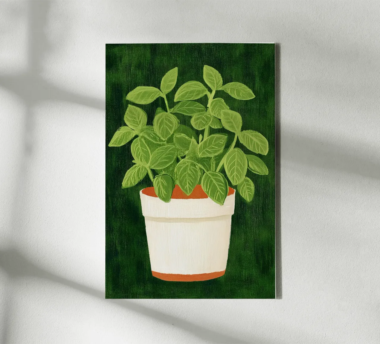 Basilico tela da Curious Canvas