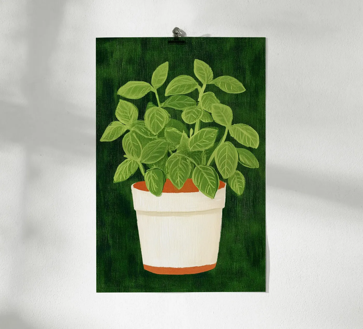 Basil poster de Curious Canvas