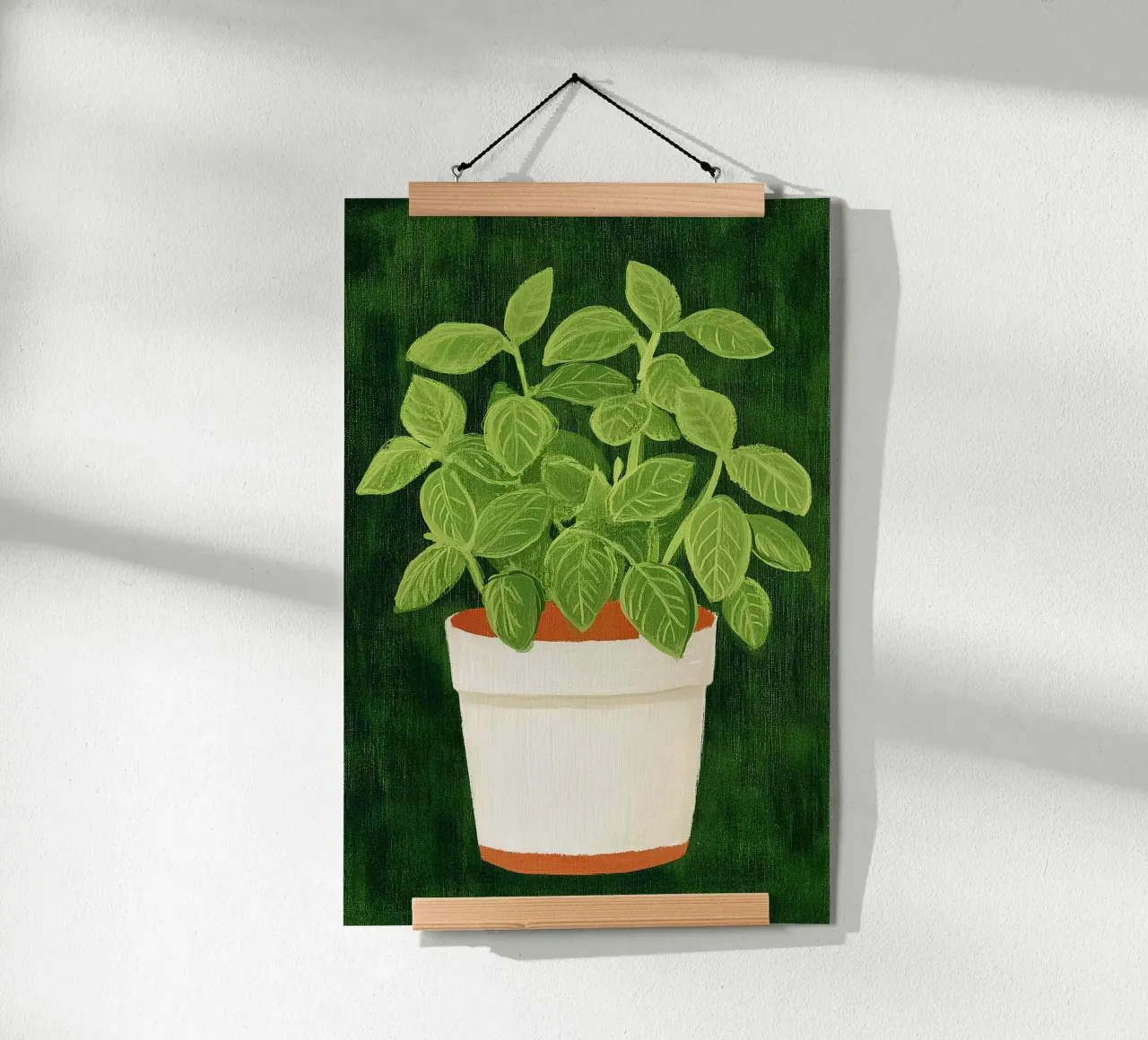 Basilico carta hahnemühle da Curious Canvas