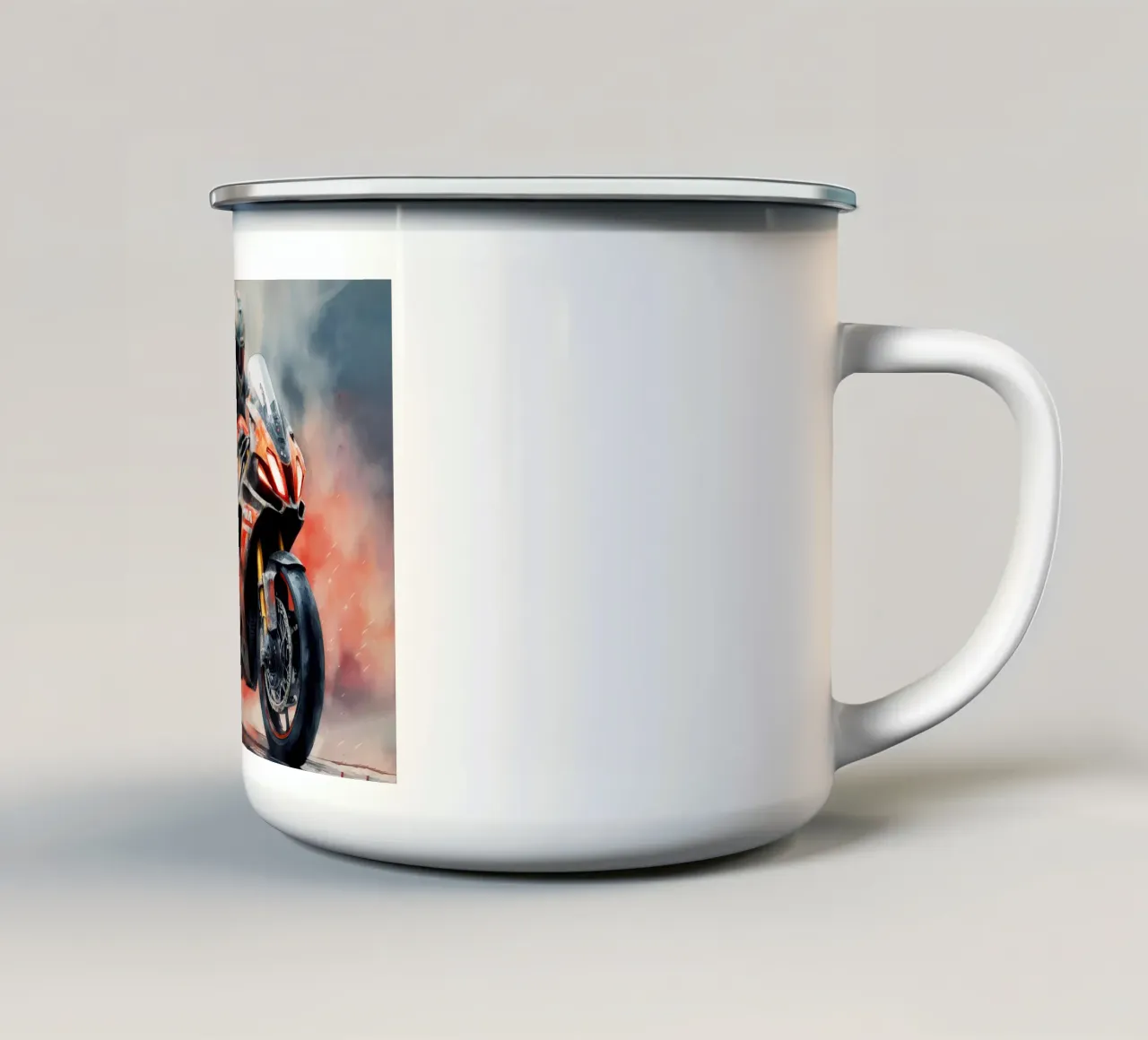 Moto gp tazza in smalto da ARTVI-SHOP