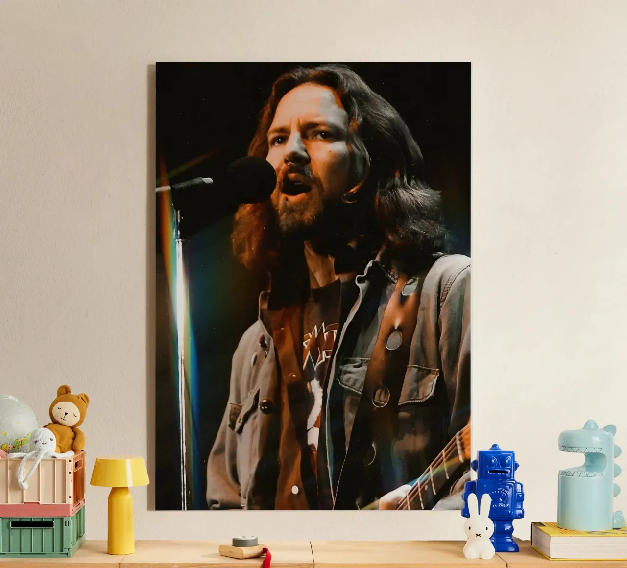 Eddie Vedder plexiglass da Digital Street art