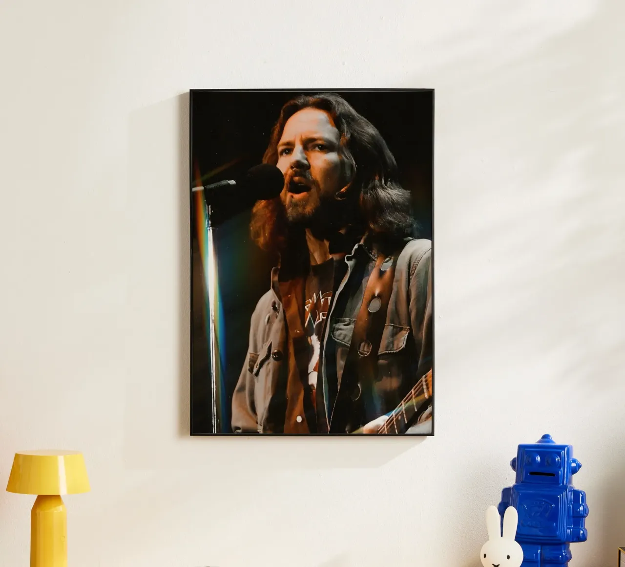 Eddie Vedder alluminio dibond da Digital Street art