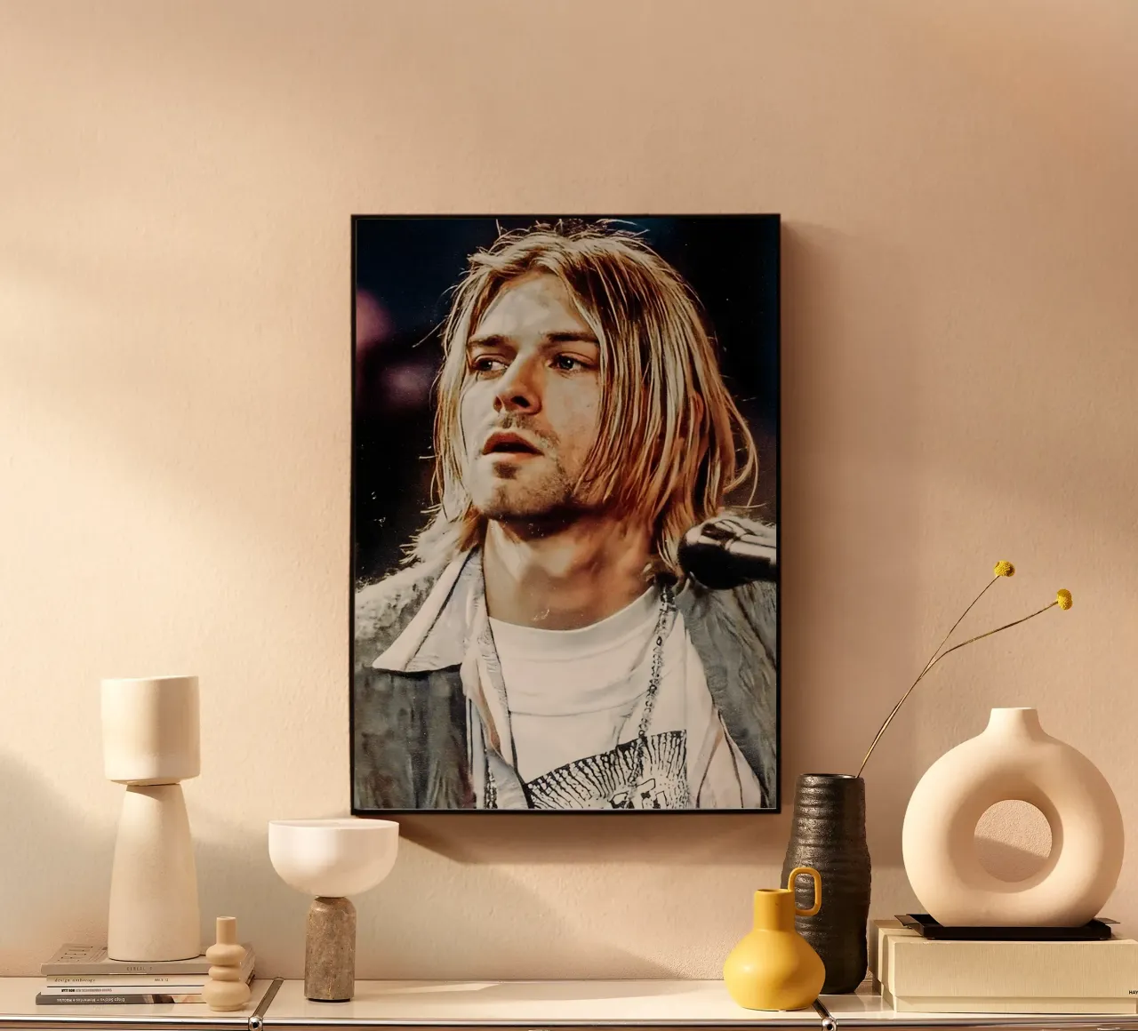 Kurt cobain pannello forex da Digital Street art