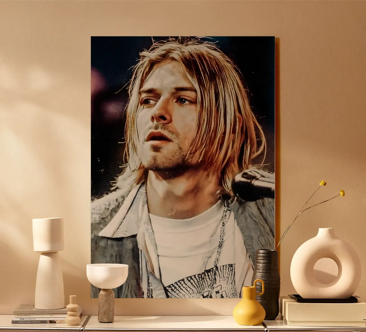 Kurt cobain pannello forex da Digital Street art