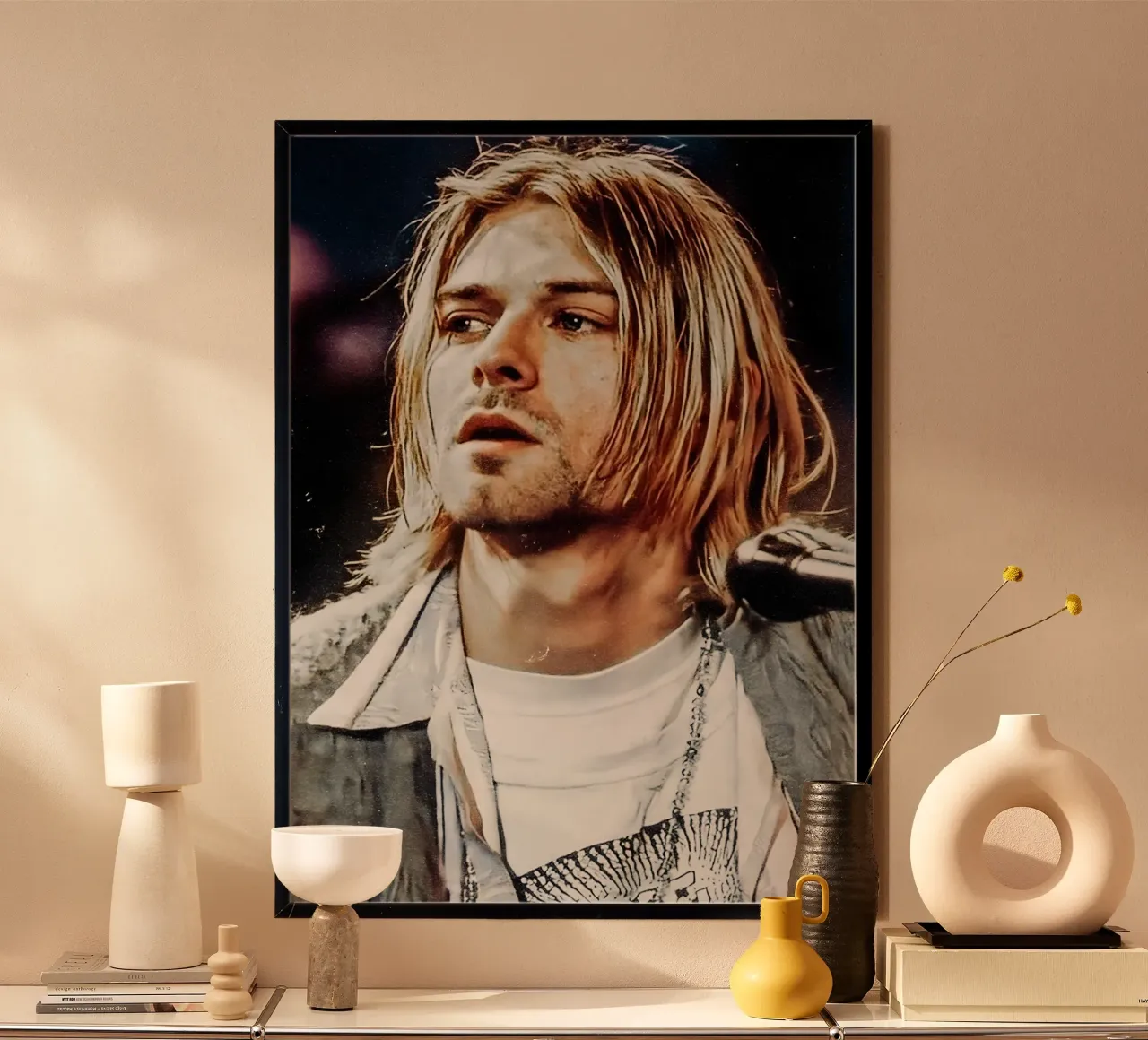 Kurt cobain poster da Digital Street art
