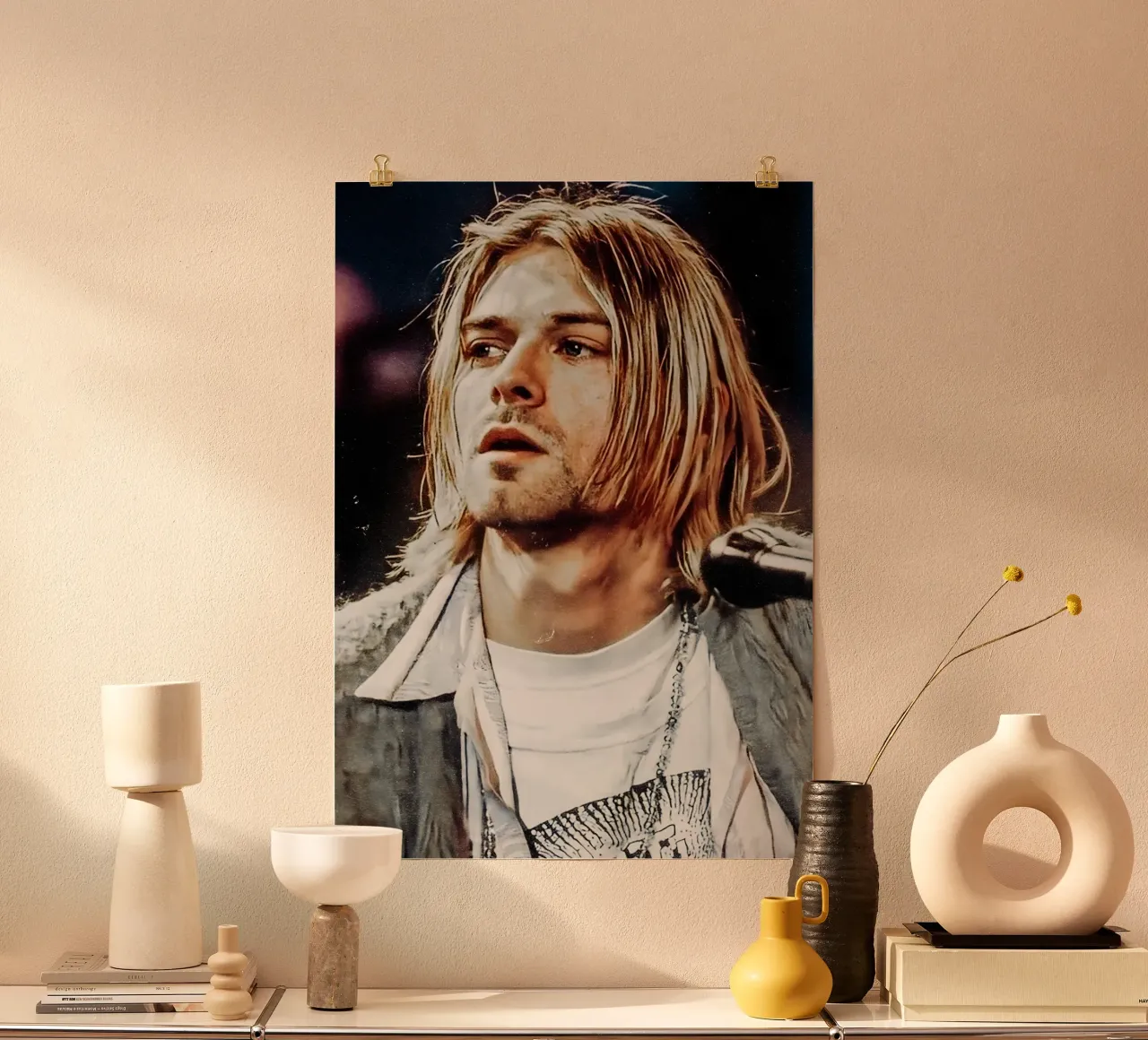 Kurt cobain poster da Digital Street art