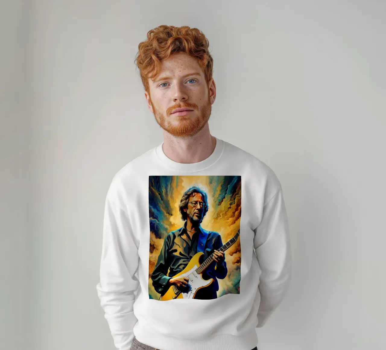 Eric Clapton felpa da ARTVI-SHOP