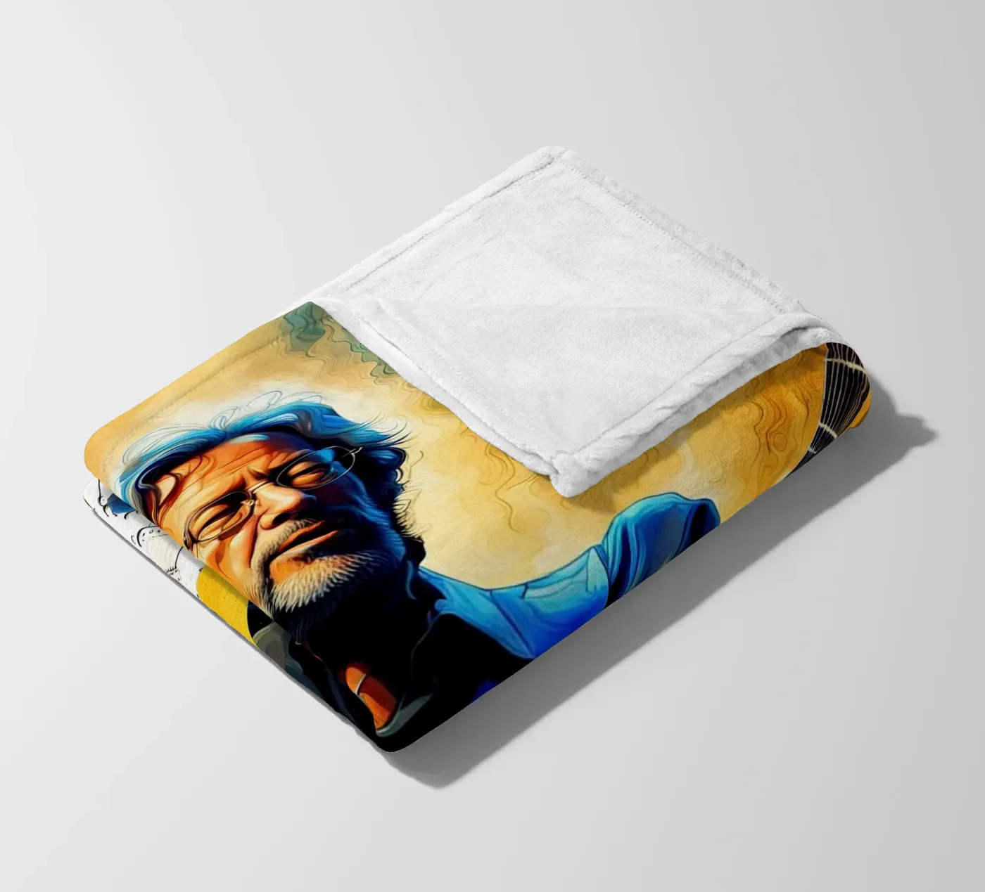 Eric Clapton fleece blanket by 🎁 NOBELART