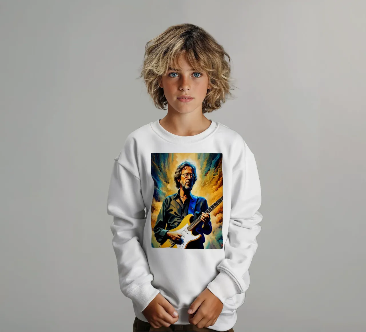 Eric Clapton felpa bambino da ARTVI-SHOP